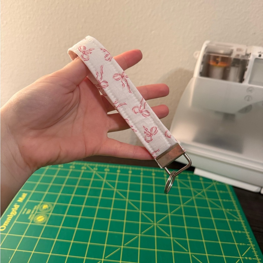 Handmade Keychain Wristlet